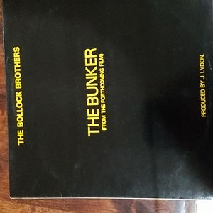 1980 The Bollock Brothers "The Bunker" (From The Upcoming Film) Vinyl Album